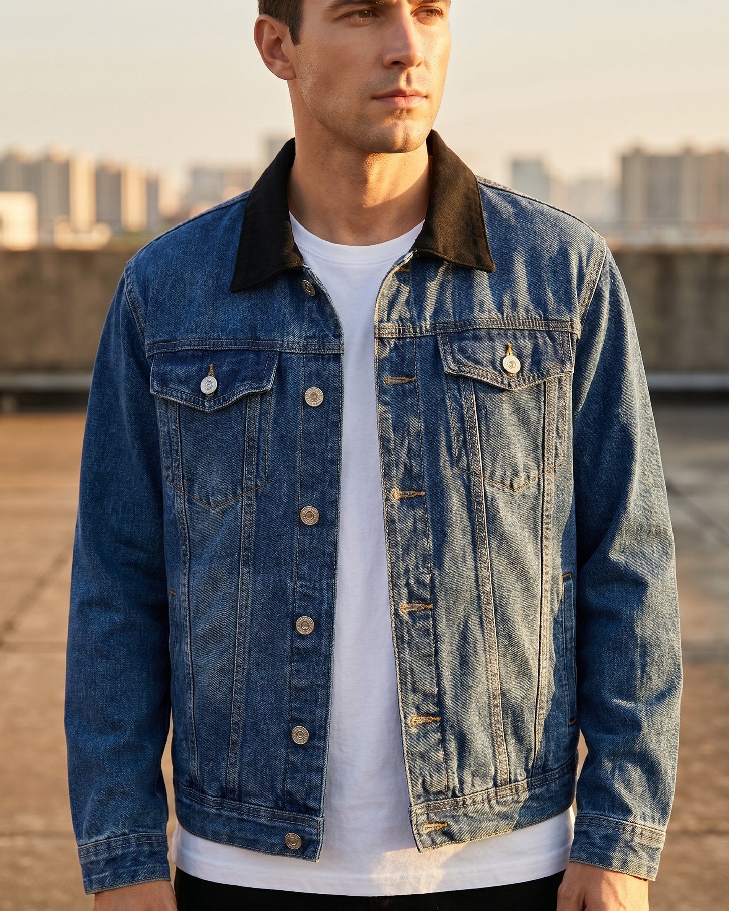 Federico Cotton Denim Jacket