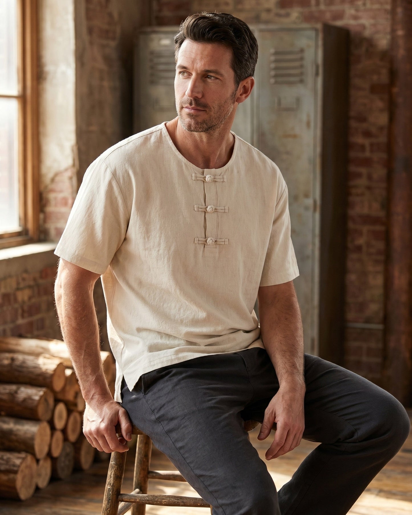 Antonio Linen T-Shirt