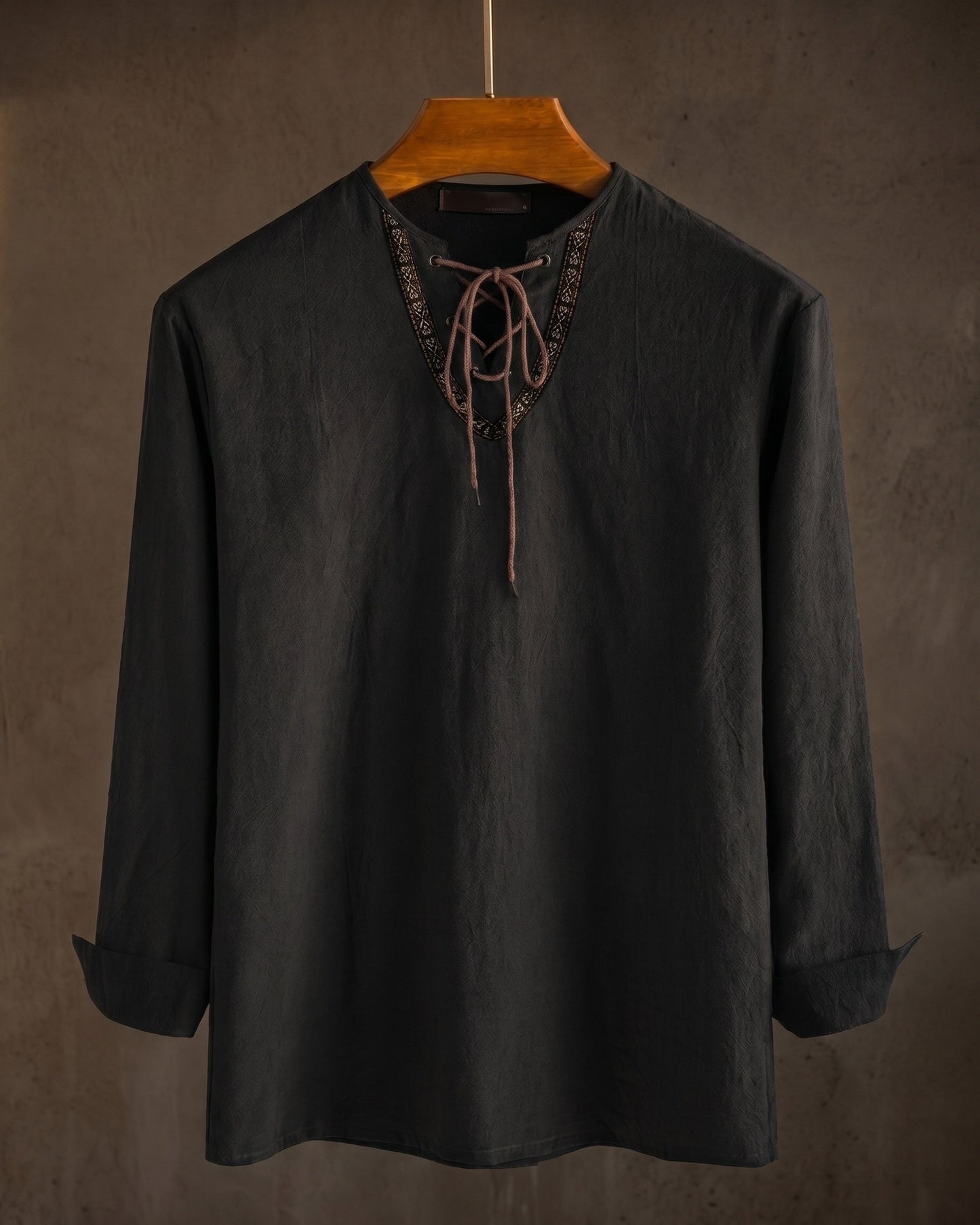 Vicente Cotton Blend Linen Shirt
