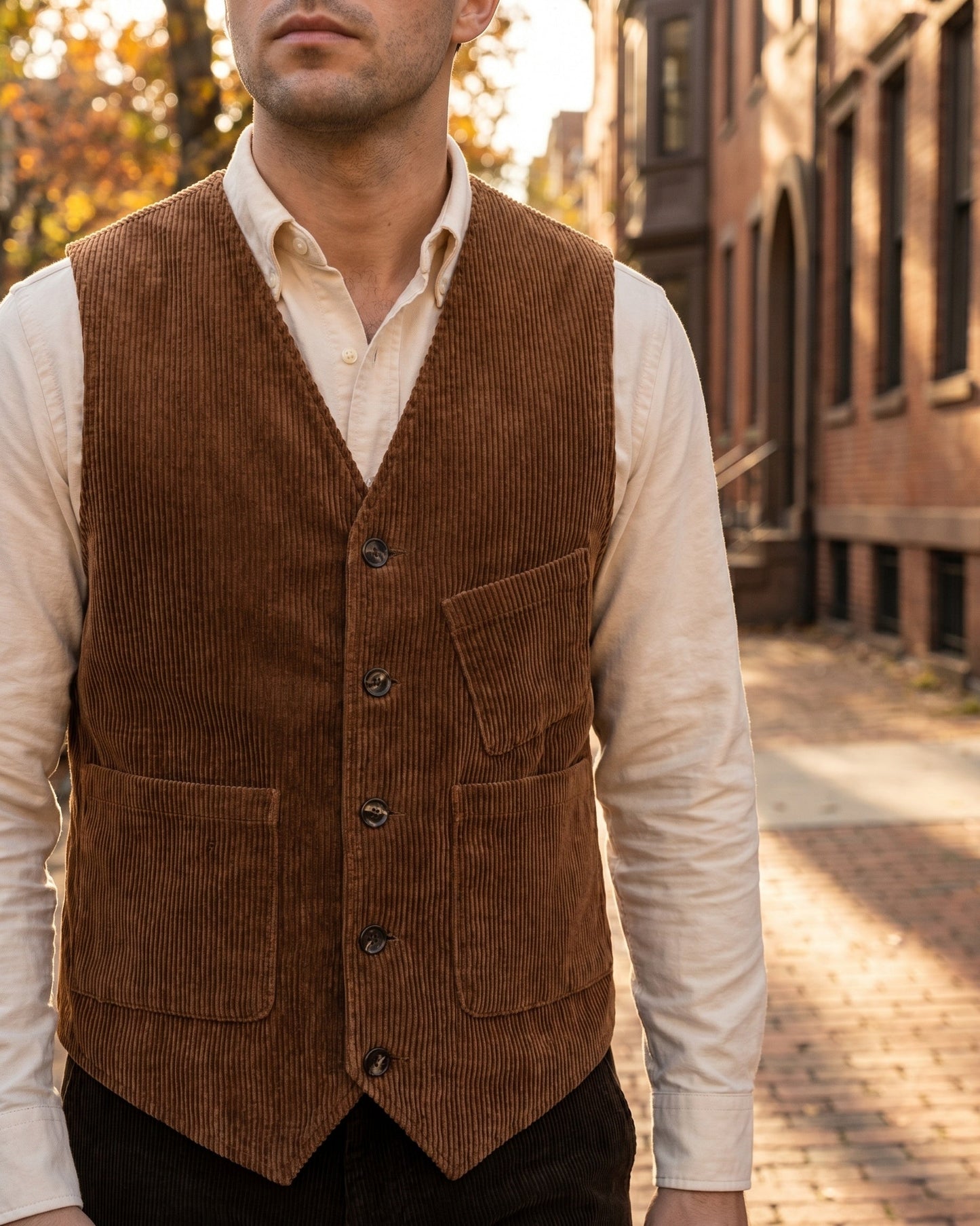 Ruben Corduroy Vest