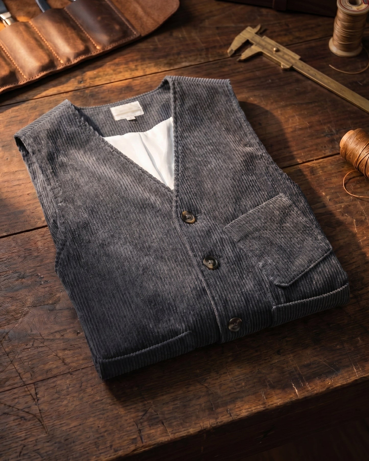 Ruben Corduroy Vest