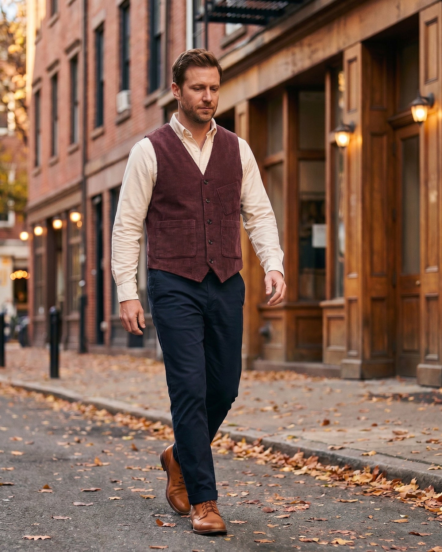 Ruben Corduroy Vest