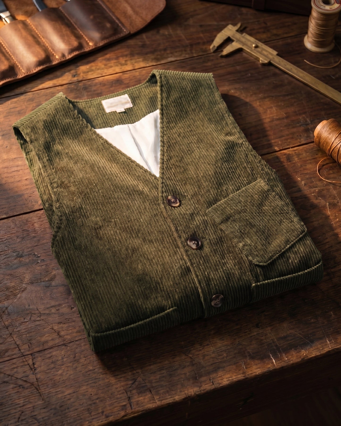 Ruben Corduroy Vest
