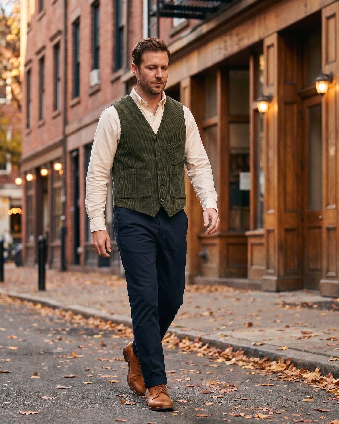 Ruben Corduroy Vest